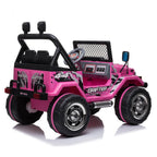 Zimtown Ride-On Car Electric Car with12V7AH Battery Children Car Pre-Programmed Music and Ride on Car Remote control Pink