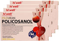 Hiwell Premium Policosanol 33.4mg (Octacosanol 20mg) 60 Tablets (Pack of 4)