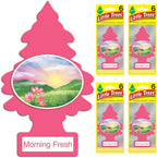 LITTLE TREES Air Fresheners Car Air Freshener. Hanging Tree Provides Long Lasting Scent for Auto or Home. Morning Fresh, 24 Air Fresheners