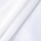 BiscaynWrap Around Bed Skirts for Queen Beds 15" Drop, White Adjustable Elastic Dust Ruffles Easy Fit Wrinkle &amp; Fade Resistant Silky Luxurious Fabric Machine Washable