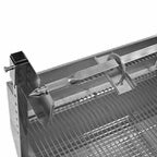 Lar Steel BBQ Pig Lamb Goat Chicken Spit Roaster Rotisserie Spit 46"