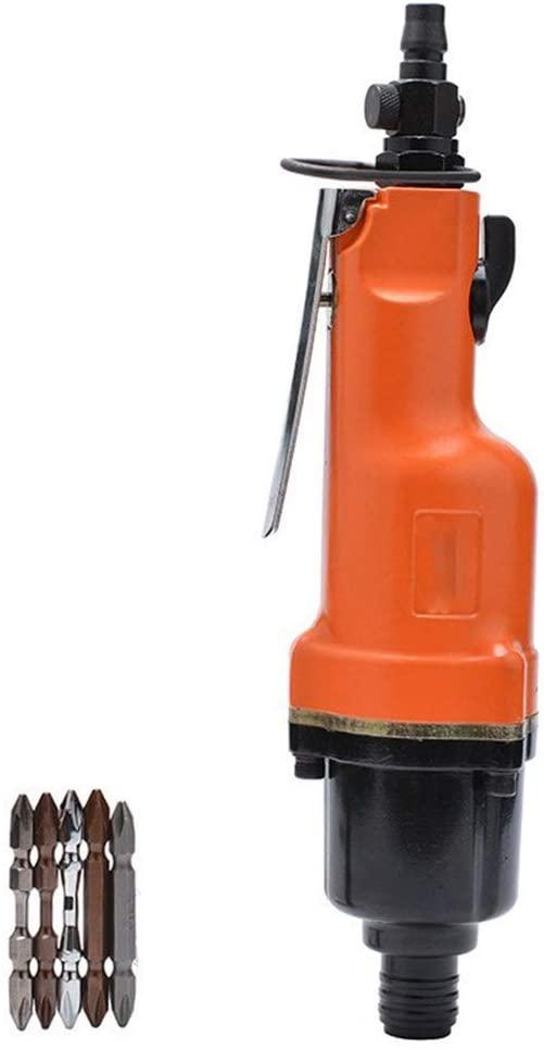 LIANGANAN Screwdriver High Strength Straight Wind Batch, High Torque Wind Batch Fast Pneumatic Screwdriver Industrial Grade Hand Tool Multifunction and Ergonomic Tools