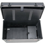 Mens Clipper Trimmer Scissors Shear Black Barber StoraCarrying Travel Case
