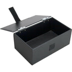 Mens Clipper Trimmer Scissors Shear Black Barber StoraCarrying Travel Case