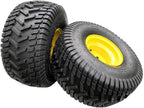 MARASTAR 20808-PK Turf Traction 20x8.00-8 Rear Tire Assembly Replacements for John Deere Riding Mowers, 2 Pack