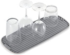 KitchenAid Versatile Drying Mat, 16.89x7.2x0.22 Inch, Gray