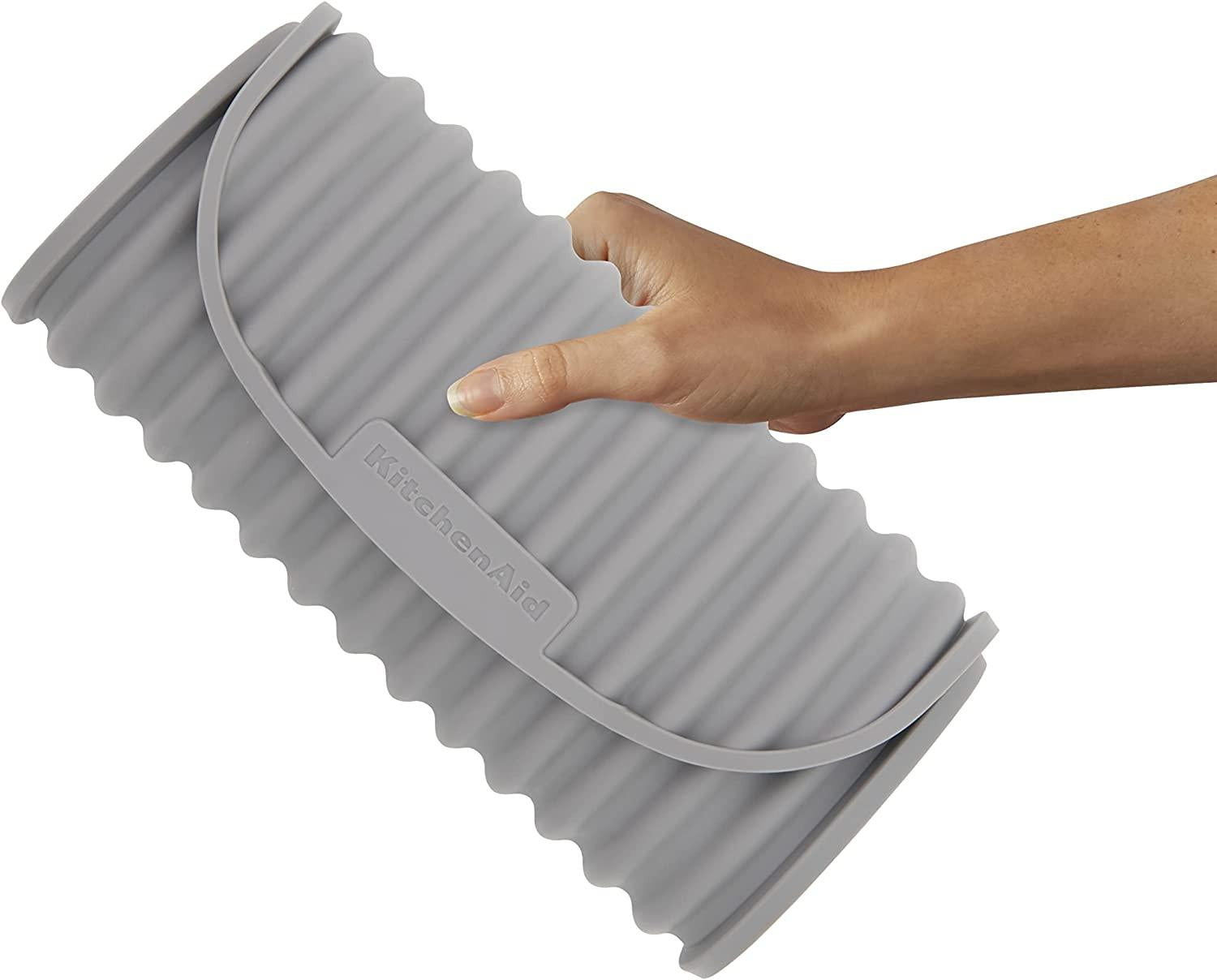 KitchenAid Versatile Drying Mat, 16.89x7.2x0.22 Inch, Gray