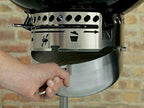 15501001 Performer Deluxe Charcoal Grill, 22-Inch, Touch-N-Go Gas Ignition
