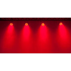 (4) American DJ ADJ MEGA HEX PAR Can RGBWA+UV Slim LED Wash Lights+LED Fogger