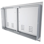 Signature Series 36 in. 304  Steel Double Access Door with Vents