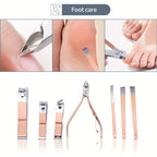 7/10/12/15/18 In 1 Professional  Steel Nail Clipper Pedicure&amp; Manicure Set -  All Purpose Set For Nails Daily And Salon !