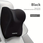 Car Headrest Lumbar Pillow High Rebound  Memory Foam Car Neck Pillow Waist Support High End Car Seat Pillow