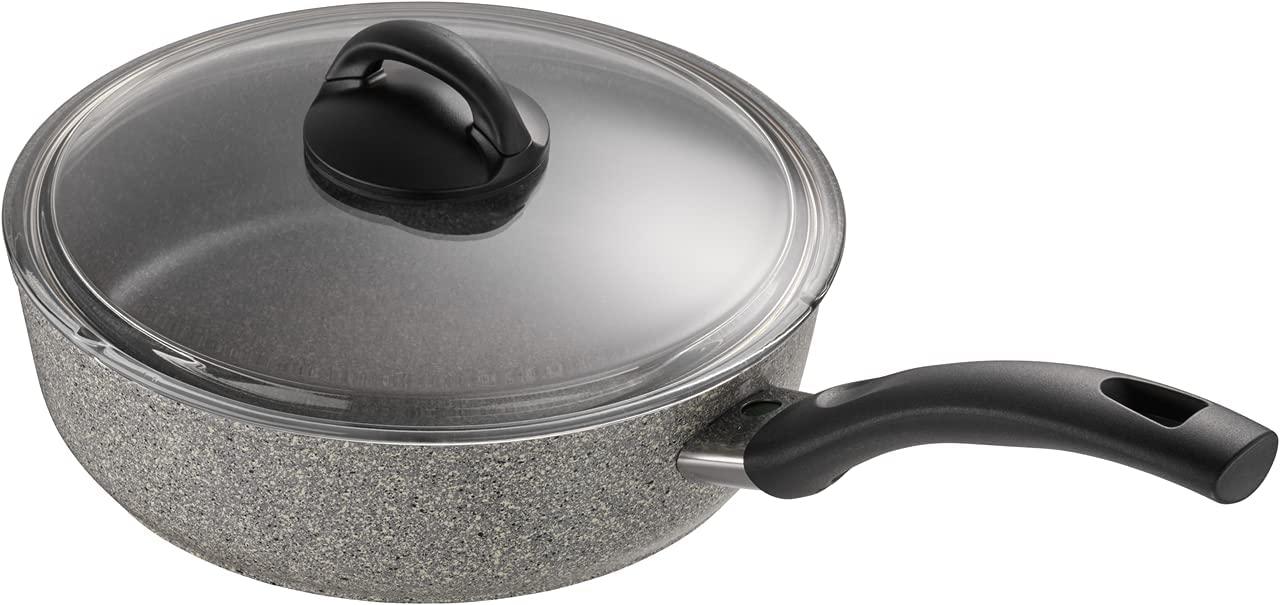 Ballarini Parma Forged Aluminum 2.9-qt Nonstick Saute Pan with Lid, Made in Italy