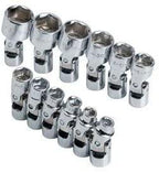 SK Hand Tools 1337 Socket Set Flex 1/4in. Dr 12pc 6 Pt. Metric