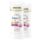 Dove Ultimate Antiperspirant Deodorant Stick Peony and Rose Water 2.6 oz 2 Count, RED