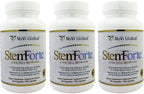 StemForte Plus Stem Cell Nutritional Supplements for Men, Women - Three Bottles - Advanced Stem Cell and Telomere Activity Support - Promotes Natural Release of Stem Cell, Increase Energy, Focus, Mood