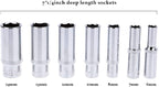 Gygjb 53PCS1/4-Inch Drive Socket Set Car Repair Tool Kit Ratchet Wrench Drive Socket Wrench Automobile Motorcycle Repair Hand Tool Set