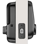 Assure Lock Black Suede Single Cylinder Deadbolt with Touchscreen Keypad