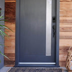Assure Lock Black Suede Single Cylinder Deadbolt with Touchscreen Keypad