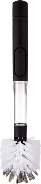 KitchenAid Soap Dispensing Bottle Brush, one size, Black/White