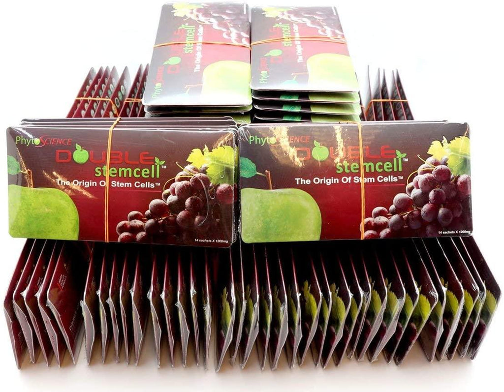 Phytoscience PhytoCellTec Apple Grape Double StemCell stem Cell - Cellular Rejuvenation Secret - 52 Pack (728 Sachets) Swiss Quality Formula