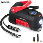 Air Compressor Tire Inflator Portable Air Pump For Car Tires 12V DC Auto Tire Pump With Digital Pressure Gauge, For Car, Bicycle