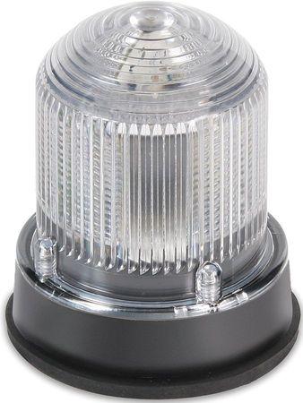 EDWARDS SIGNALING 125XBRZW120AB Warning Light,LED,120VAC,White,420 FPM