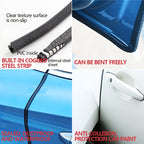 Car Door Protector Decoration Strip, Universal Auto Door EdBumper Protector Stickers Anti-Scratch Car Styling Moulding Strip
