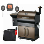 ZPG-700D Pellet Grill BBQ Smoker Digital Control with Smart Probe