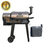 ZPG-450A Pellet Grill & Smoker 8 in 1 BBQ Grill Auto Temp Control
