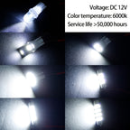 42PCS Xenon White SMD LED Bulb - 6000K Interior Light Bulbs for Cars, RVs &amp; Trunks - T10 Reading Light