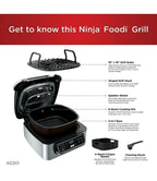 ORIGINAL  FOODI GRILL: grill that sears, sizzles, and air fry crisp