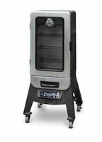 PBV3D1 3 Series Digital Vertical Electric Smoker, Silver