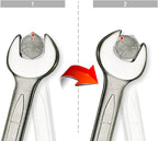 Teng Tools - 8 Piece SAE/Imperial Ratcheting Wrench Set - TT6508RAF