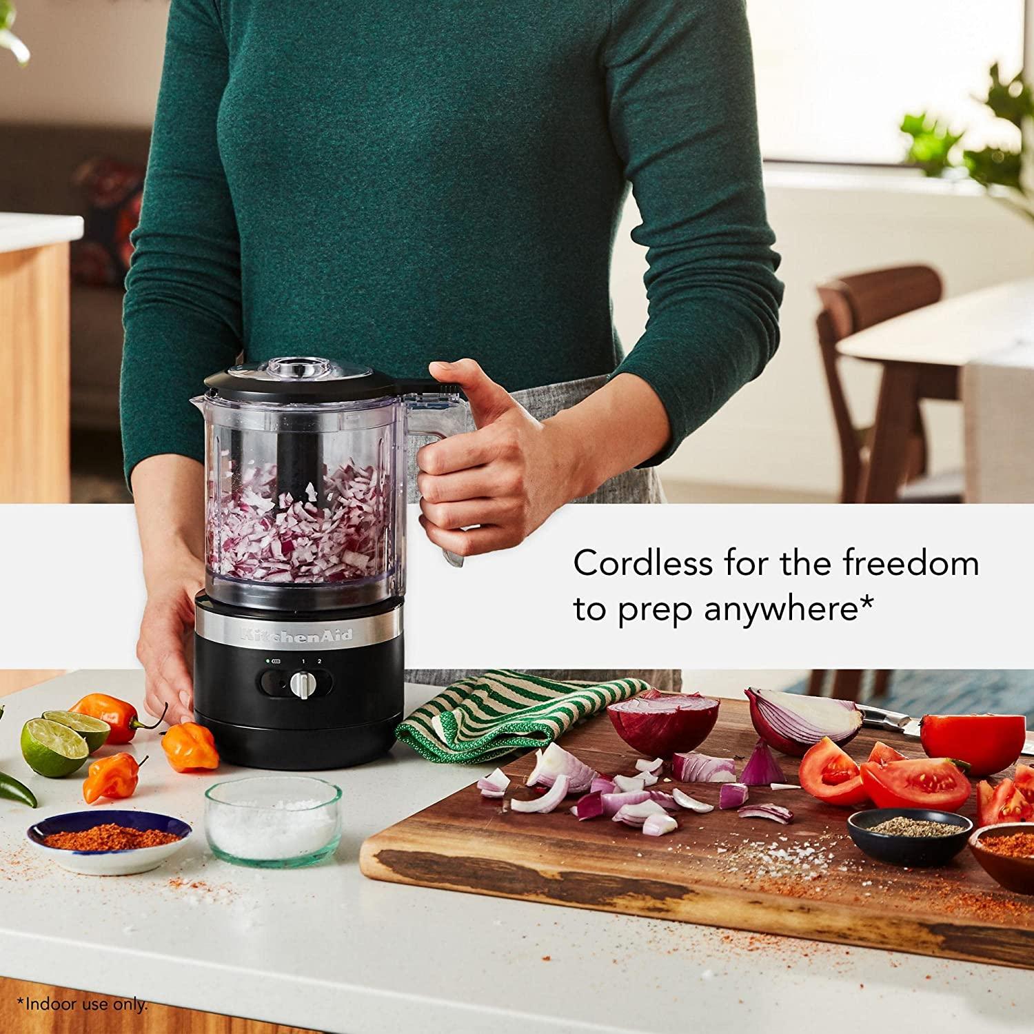 KitchenAid Cordless 5 Cup Food Chopper - KFCB519
