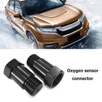 Car O2 Oxygen Sensor Connectors M18 x 1.5 Lambda Sensor Adapter Tools Black