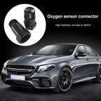 Car O2 Oxygen Sensor Connectors M18 x 1.5 Lambda Sensor Adapter Tools Black