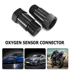Car O2 Oxygen Sensor Connectors M18 x 1.5 Lambda Sensor Adapter Tools Black
