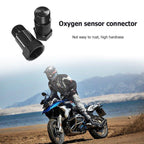 Car O2 Oxygen Sensor Connectors M18 x 1.5 Lambda Sensor Adapter Tools Black