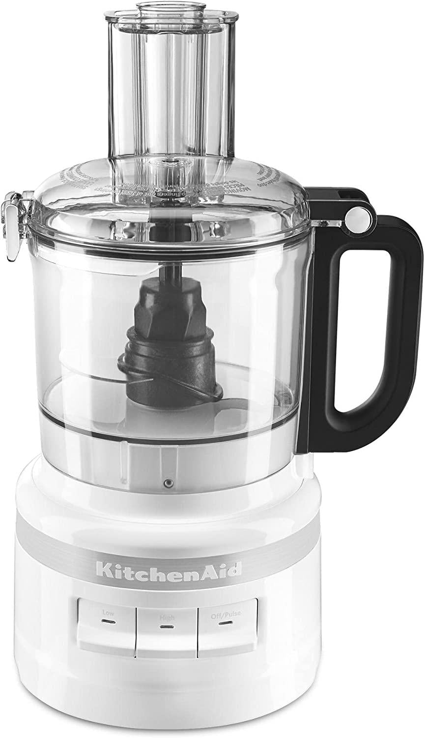 KitchenAid 7-Cup Food Processor KFP0718WH, White