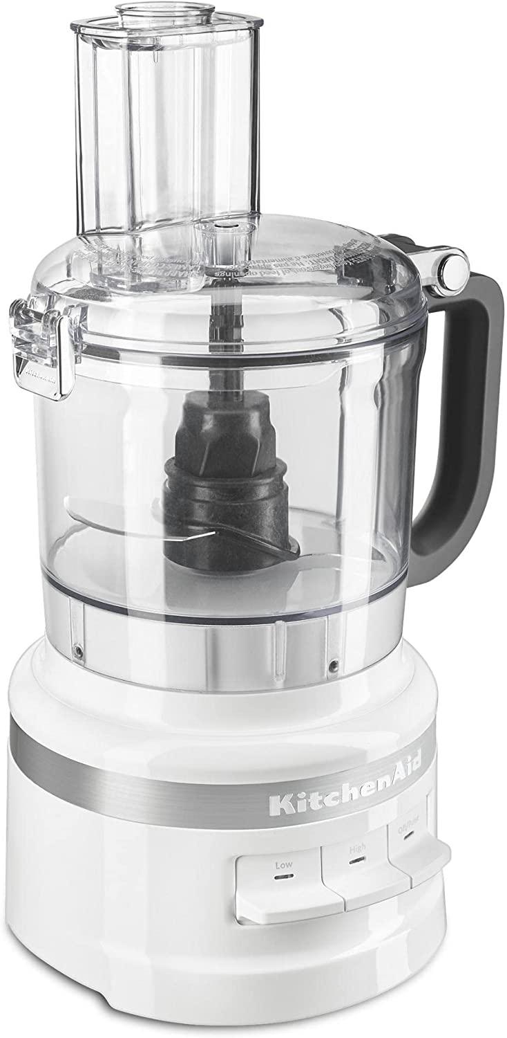 KitchenAid 7-Cup Food Processor KFP0718WH, White