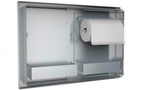 B-DD42 Double Raised Doors for Stone Island with Shelves, 42-Inch