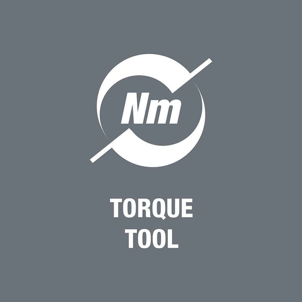 W- 5074739001 Kraftform 7440/41/42 Torque Screwdriver 0.3-6.0 Nm and Bit Set, 27-Piece