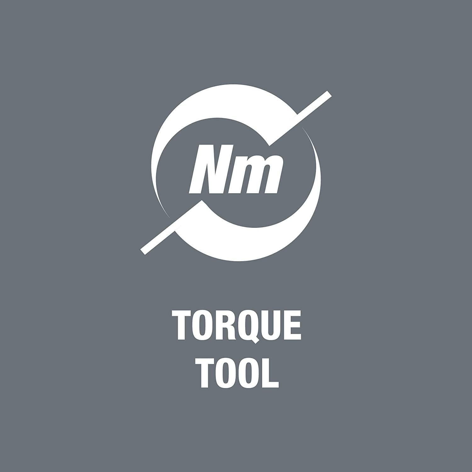 W- 5074739001 Kraftform 7440/41/42 Torque Screwdriver 0.3-6.0 Nm and Bit Set, 27-Piece