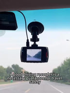 Full HD 1080P Car DVR Recorder With 140° Wide Angle View - Capture Every Moment While You Drive!