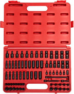 Sunex Tools 1874 1/4" Drive  Fractional and Metric Impact Sockets Set