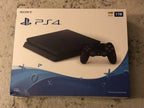 Sony PlayStation PS4 1TB Slim Gaming Console Black CUH-2215B Fast Shipping