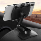 Angle-Adjustable Car Phone Mount: Rotate &amp; Secure Your Phone For Easy Accessibility