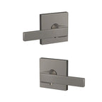 Custom Northbrook Satin Nickel Collins Trim Combined Interior Door Lever