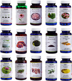 Hekma Center Herbal Supplements Package, 100% Natural Dietary Supplements - H.S.V